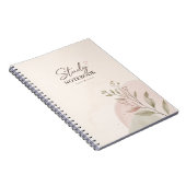 Schoonheid Studie Notitieboek | Pastelkleurig Stud (Rechterzijde)