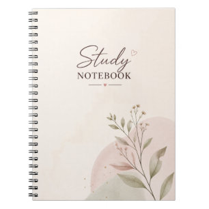 Schoonheid Studie Notitieboek Pastelkleurig Stud