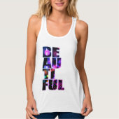 Schoonheid Tanktop (Voorkant)