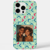 Schoonheid Vaderdag Cadeaus Memphis Print Case-Mate iPhone Case (Achterkant)