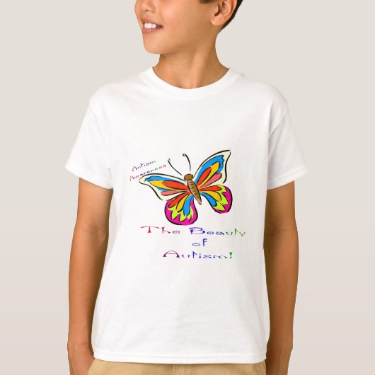 schoonheid van autisme t-shirt (Voorkant)