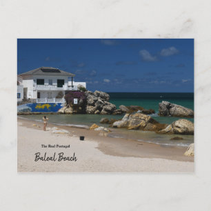 Schoonheid van Baleal- Portugal Briefkaart