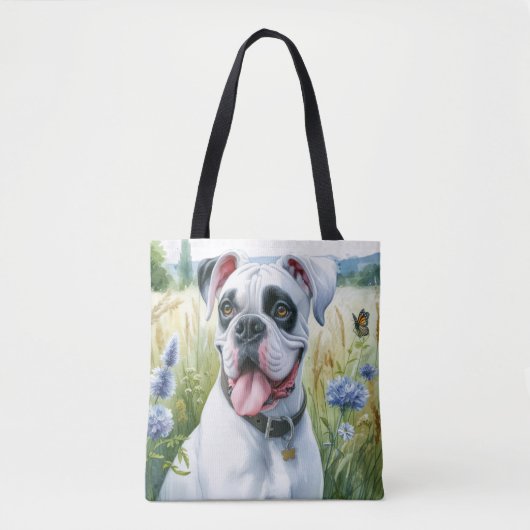 Schoonheid van Boxerhond Tote Bag (Voorkant)