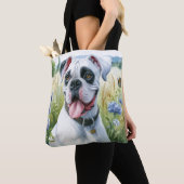 Schoonheid van Boxerhond Tote Bag (Dichtbij)