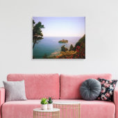 Schoonheid van Corfu, Griekenland Canvas Afdruk (Insitu (Woonkamer))