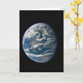 Schoonheid van de aarde vanuit de ruimte kaart (Gele Bloem)