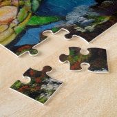 Schoonheid van de diepzee visschildpadden Zee Legpuzzel (Zijkant)