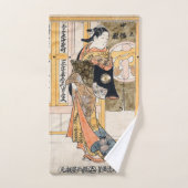 Schoonheid van de driekwart hoofdsteden bad handdoek (Handdoek)