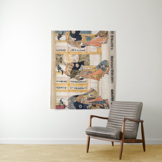 Schoonheid van de driekwart hoofdsteden wandkleed (In situ)