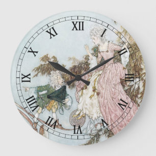  schoonheid van de fluitfles door Edmund Dulac Grote Klok