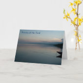 Schoonheid van de Kaart van de Nota van de Ziel (Gele Bloem)