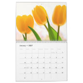 Schoonheid van de kalender van de lentevloeren (Jan 2027)