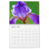 Schoonheid van de kalender van de lentevloeren (Feb 2027)