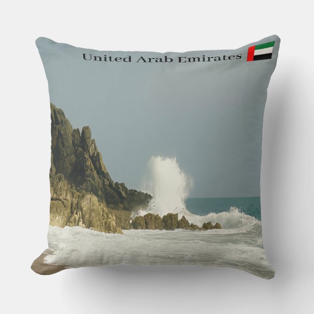 Schoonheid van de kustlijn kussen (Voorkant)