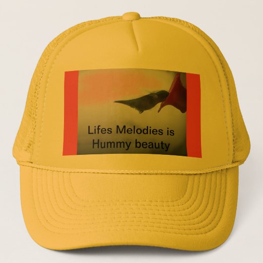Schoonheid van de Liefde T-Shirt Trucker Pet (Voorkant)