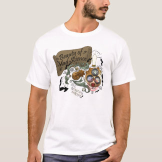 Schoonheid van de Mad Science - Mannen T-shirt