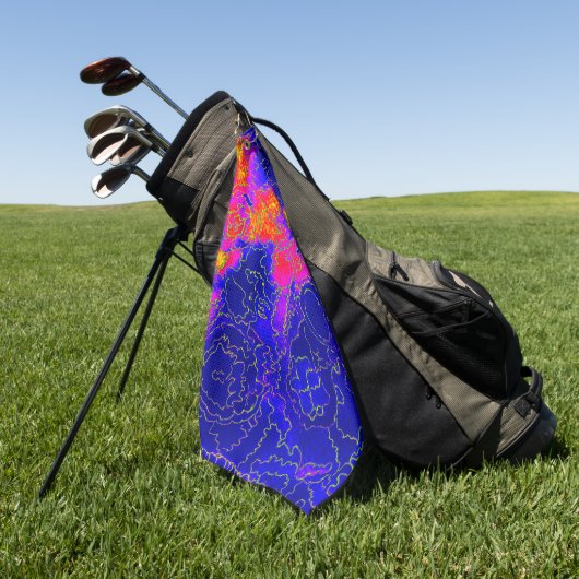 Schoonheid van de Natuur Golfhanddoek (Groen)