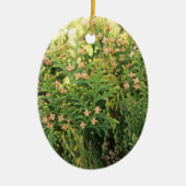Schoonheid van de natuur: Juniper Tree Keramisch Ornament (Voorkant)