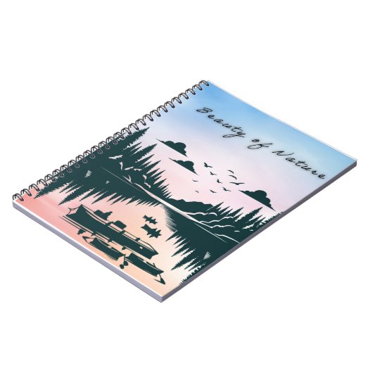 schoonheid van de natuur notitieboek (Linkerzijde)