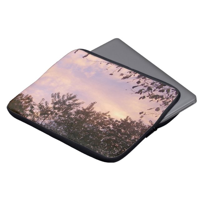 Schoonheid van de schemer laptophoes laptop sleeve (Voorkant top)