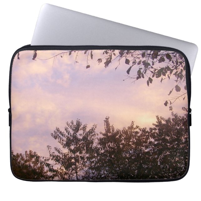 Schoonheid van de schemer laptophoes laptop sleeve (Voorkant)
