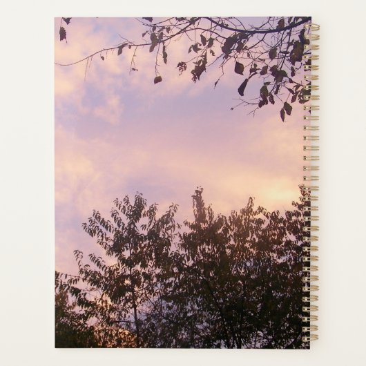 Schoonheid van de schemerplanner planner (Achterkant)