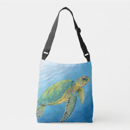 Schoonheid van de schildpad crossbody tas