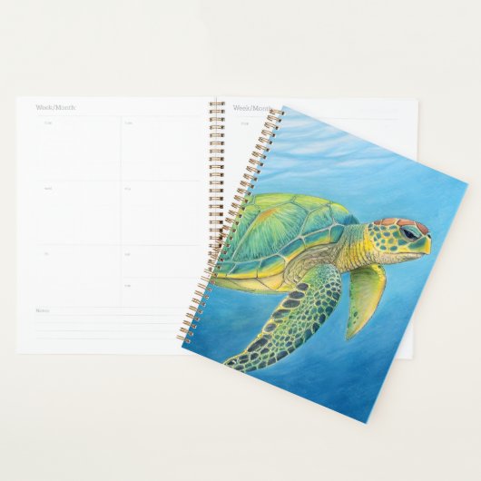 Schoonheid van de schildpad planner (Display)