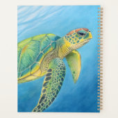 Schoonheid van de schildpad planner (Achterkant)