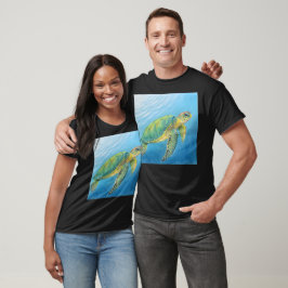 Schoonheid van de schildpad t-shirt
