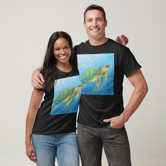 Schoonheid van de schildpad t-shirt (Unisex)