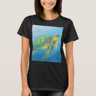 Schoonheid van de schildpad t-shirt