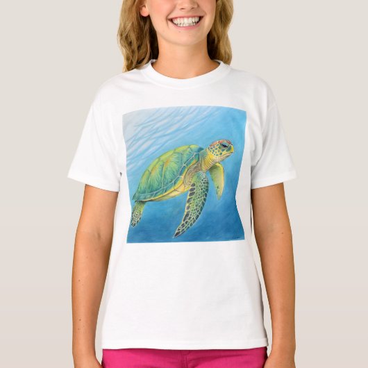 Schoonheid van de schildpad t-shirt (Voorkant)