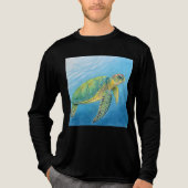 Schoonheid van de schildpad Tri-Blend shirt (Voorkant volledig)