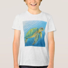 Schoonheid van de schildpad Tri-Blend shirt