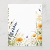 Schoonheid van de schoonheid: Willowy Wildflower e (Achterkant)