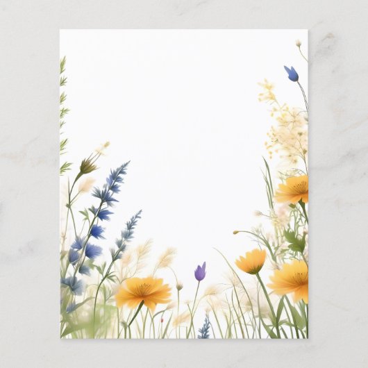 Schoonheid van de schoonheid: Willowy Wildflower e (Voorkant)