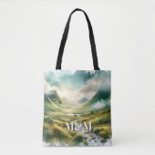 Schoonheid van de Schotse Hooglanden, Monogram Mod Tote Bag (Voorkant)