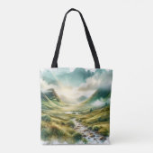 Schoonheid van de Schotse Hooglanden, Monogram Mod Tote Bag (Achterkant)