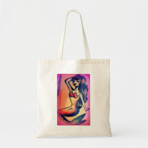 schoonheid van de zeemeermin tote bag