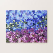 Schoonheid van Delphinium Legpuzzel (Horizontaal)