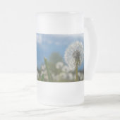 Schoonheid van een Mok van een Dandelion-glazen bi (Voorkant rechts)