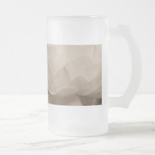 Schoonheid van een Roos Sepia Frosted Glass Beer M Matglas Bierpul