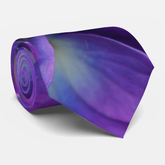 Schoonheid van een Stropdas met blauwe brandkranen (Opgerold)