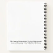 Schoonheid van een woestijnlandschap notitieboek (Achterkant)