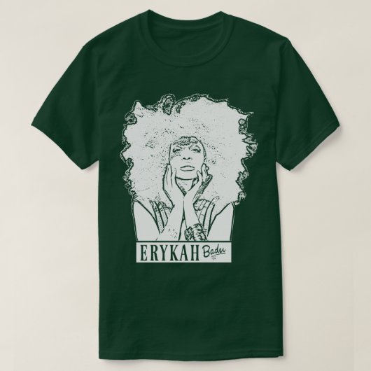 Schoonheid van erykah badu White T-shirt (Design voorkant)