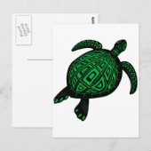SCHOONHEID VAN GROEN BRIEFKAART (Voorkant / Achterkant)