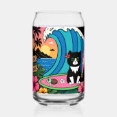 Schoonheid van Hawaï Blikvorm Glas (Achterkant)