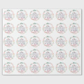 Schoonheid van het hart cadeaupapier (Vlak)