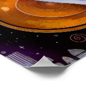 Schoonheid van het kubisme poster (Hoek)